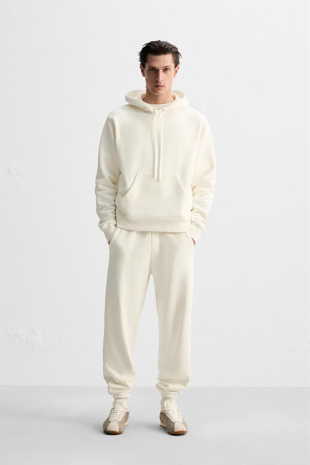 

Брюки для спорта ZARA, экрю