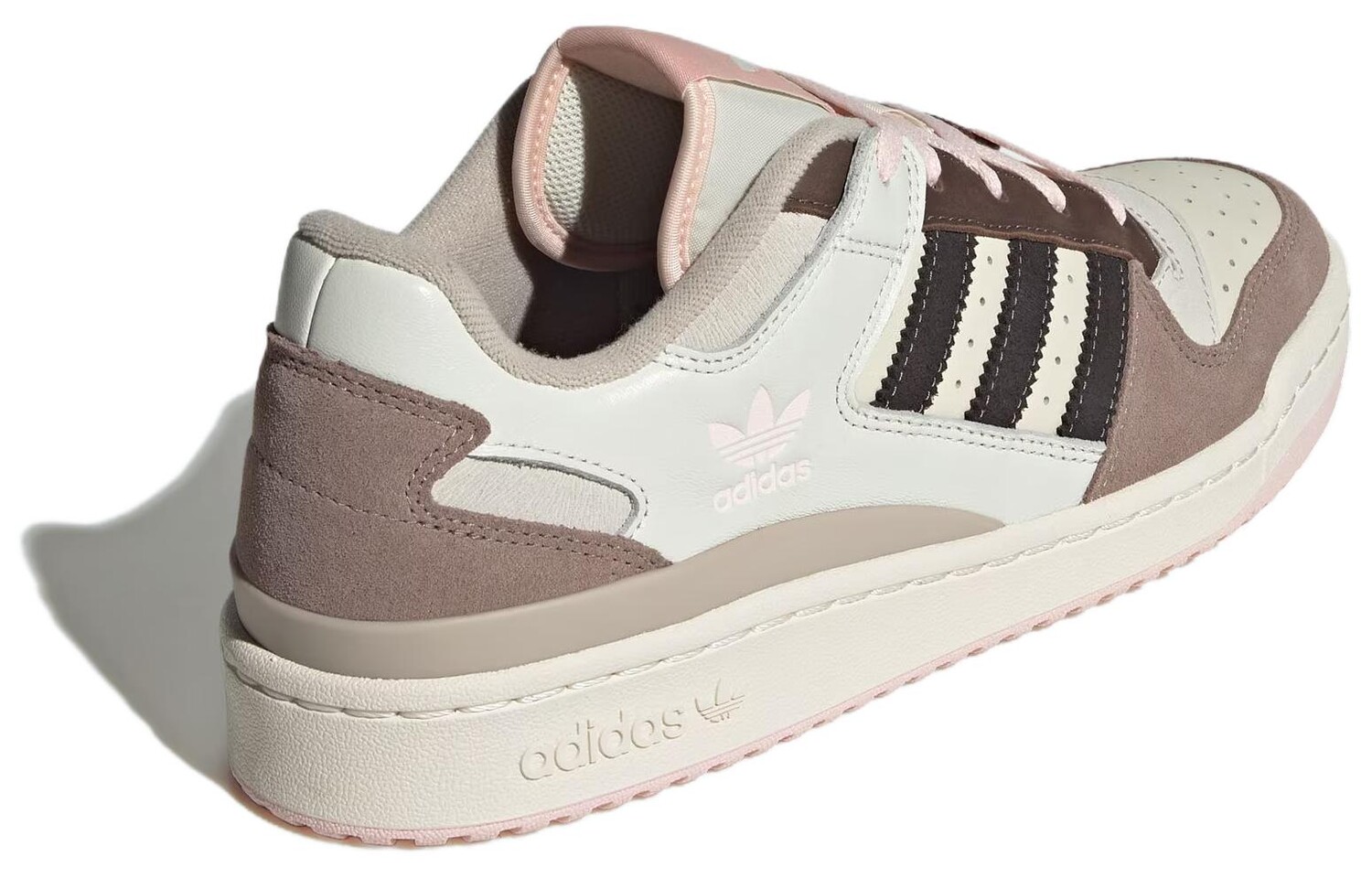 Женская обувь для скейтбординга adidas originals FORUM, White/Brown/Gray — фото 3
