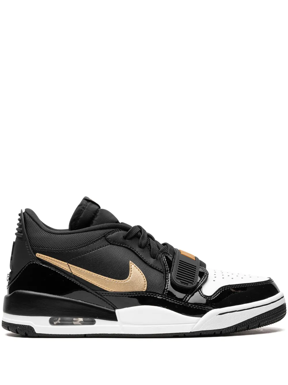 Кроссовки Air Legacy 312 Low 'Black/Metallic Gold' Jordan, черный