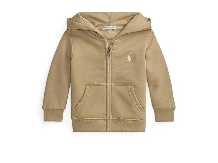 Худи на молнии флисовое Fleece Full-Zip Hoodie Polo Ralph Lauren Kids, Bai Blue