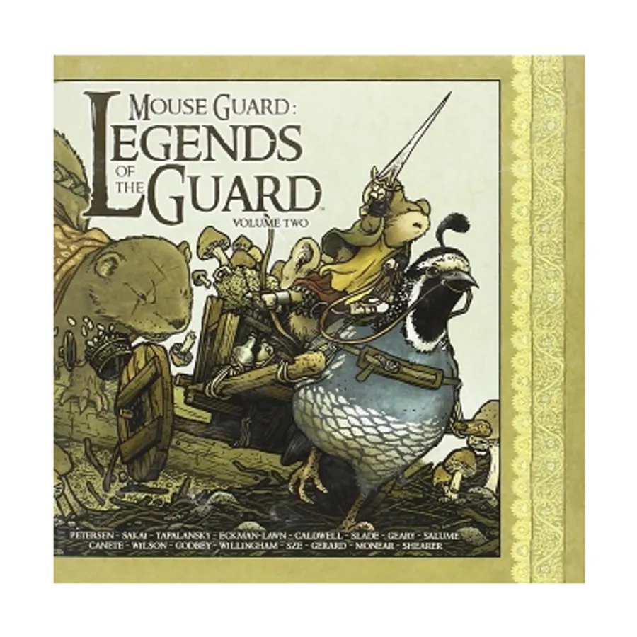 

Mouse Guard - Legends of the Guard Vol. 2, Mouse Guard RPG, твердый переплет