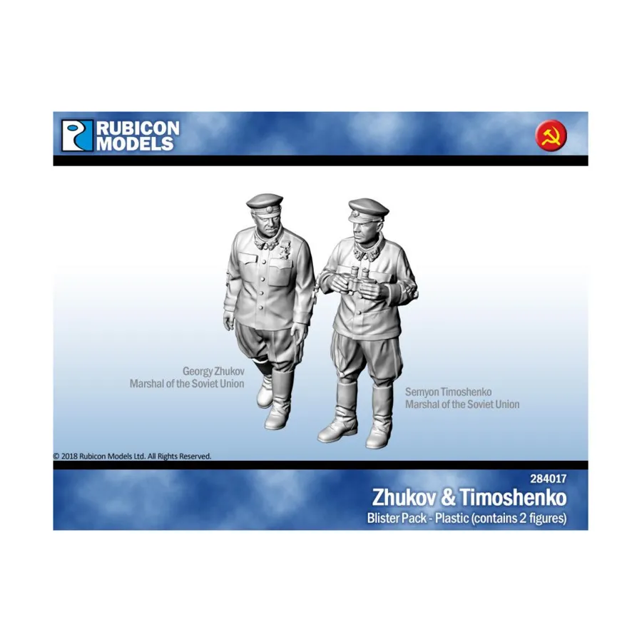 

Жуков и Тимошенко, World War II - Soviet (28mm)