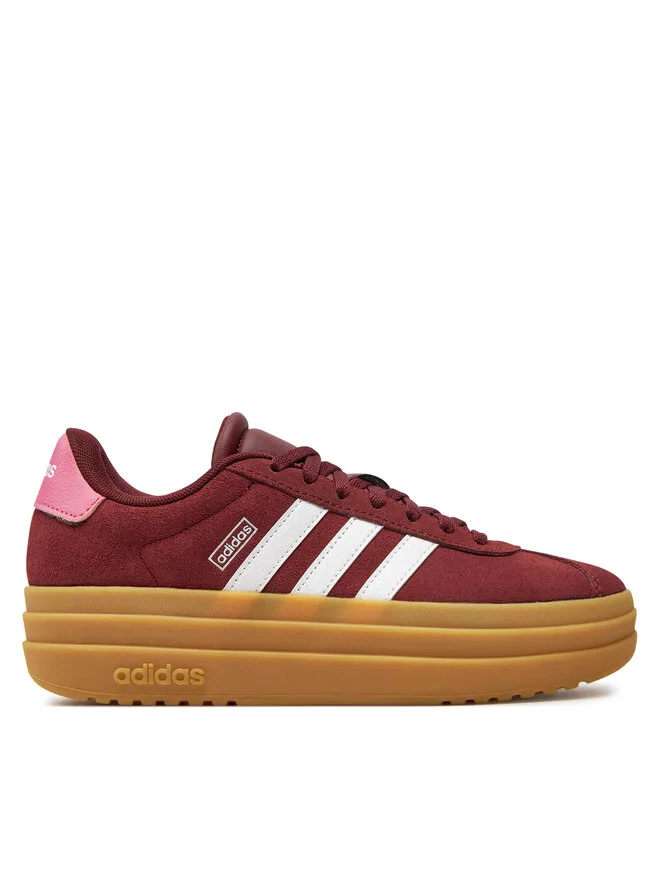 Adidas Детские кроссовки VL Court Bold Lifestyle IH4780 темно-красного цвета