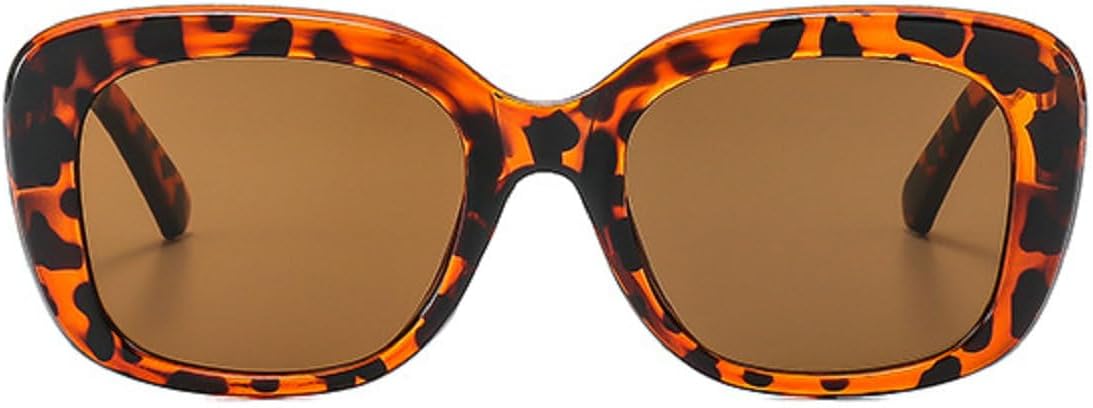 

Солнцезащитные очки Melrose Rectangle Punk для женщин, роскошные винтажные квадратные солнцезащитные очки в стиле Y2K с защитой от УФ-излучения UV400, желтые, артикул 97211, Leopard