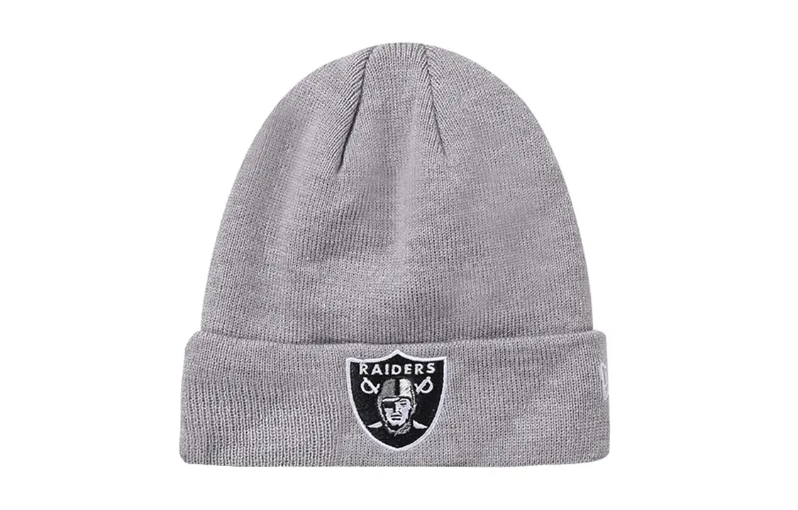 

New Era Акриловая вязаная шапка унисекс сине-серая, Gray