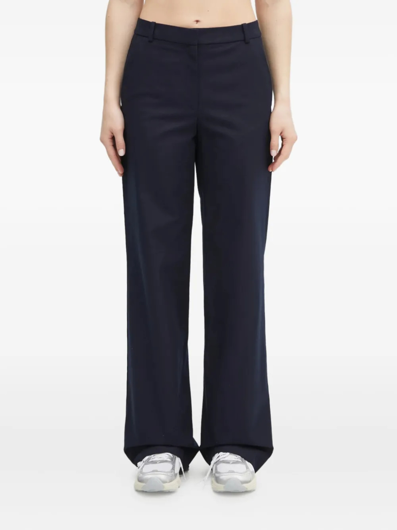 

Хлопковые брюки APC Margaret A.P.C., синий