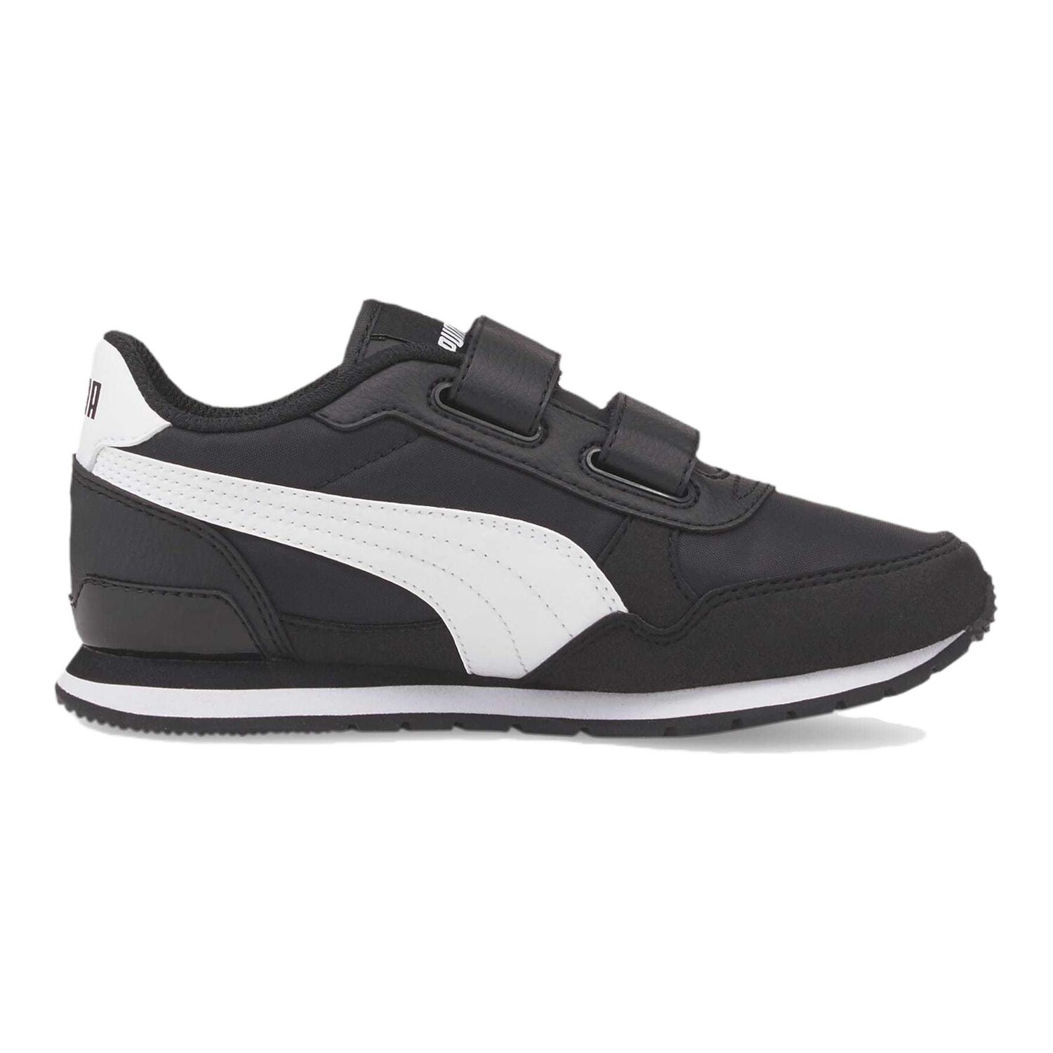 Кроссовки Puma ST Runner V3 Infant 'Black White', черный — фото 2