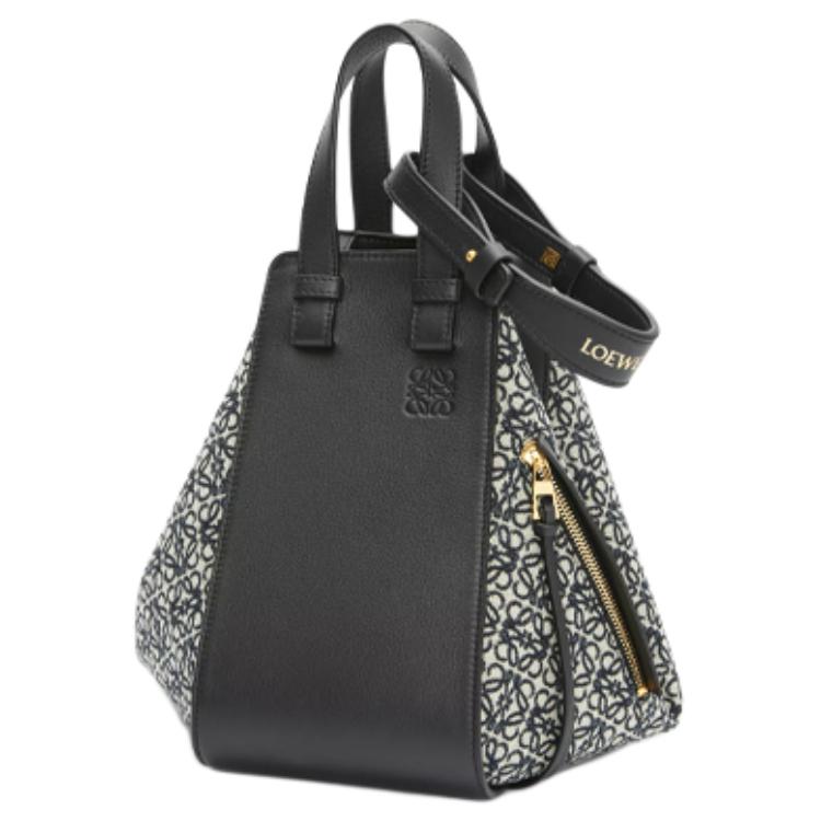 LOEWE Ремешок для сумки из коровьей кожи женский Black — фото 3