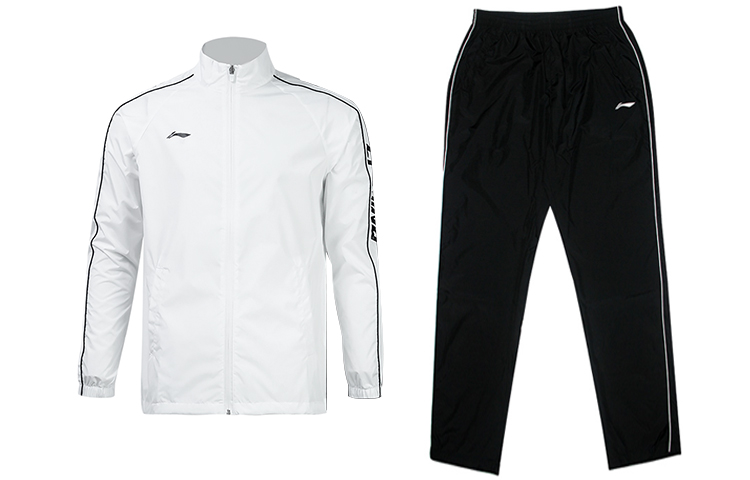 

Мужская повседневная спортивная одежда для бадминтона LiNing, стандартный белый цвет