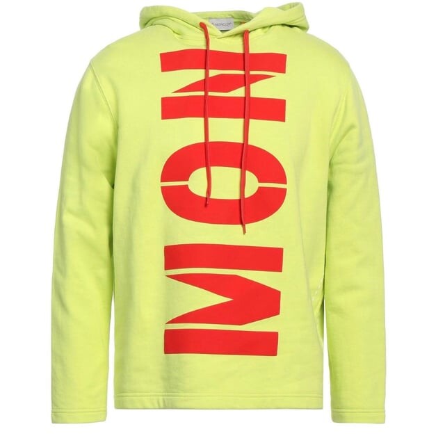 

Зеленая толстовка Craig с ярким фирменным логотипом Moncler, желтый
