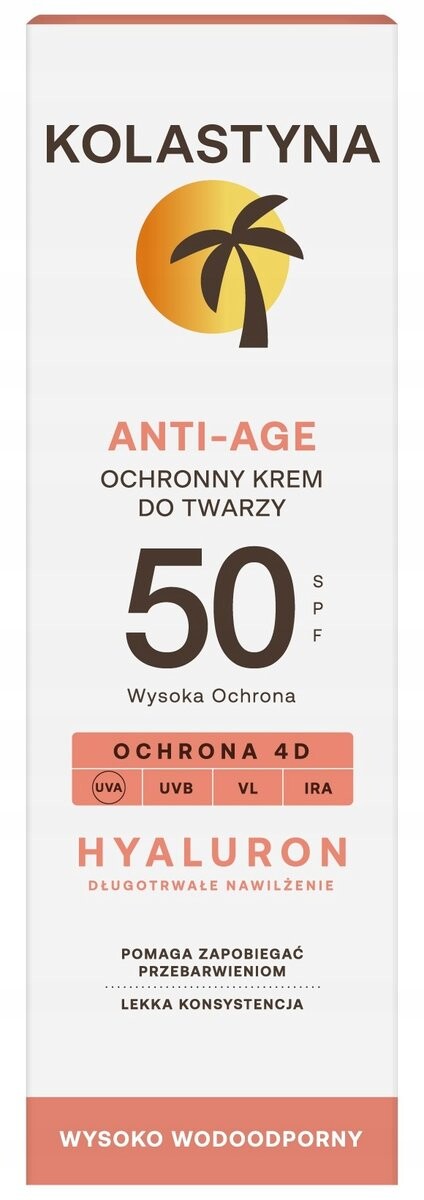 Коластина, Крем солнцезащитный Sun 50 (Высокая защита) Spf50+, 50 мл Kolastyna — фото 3