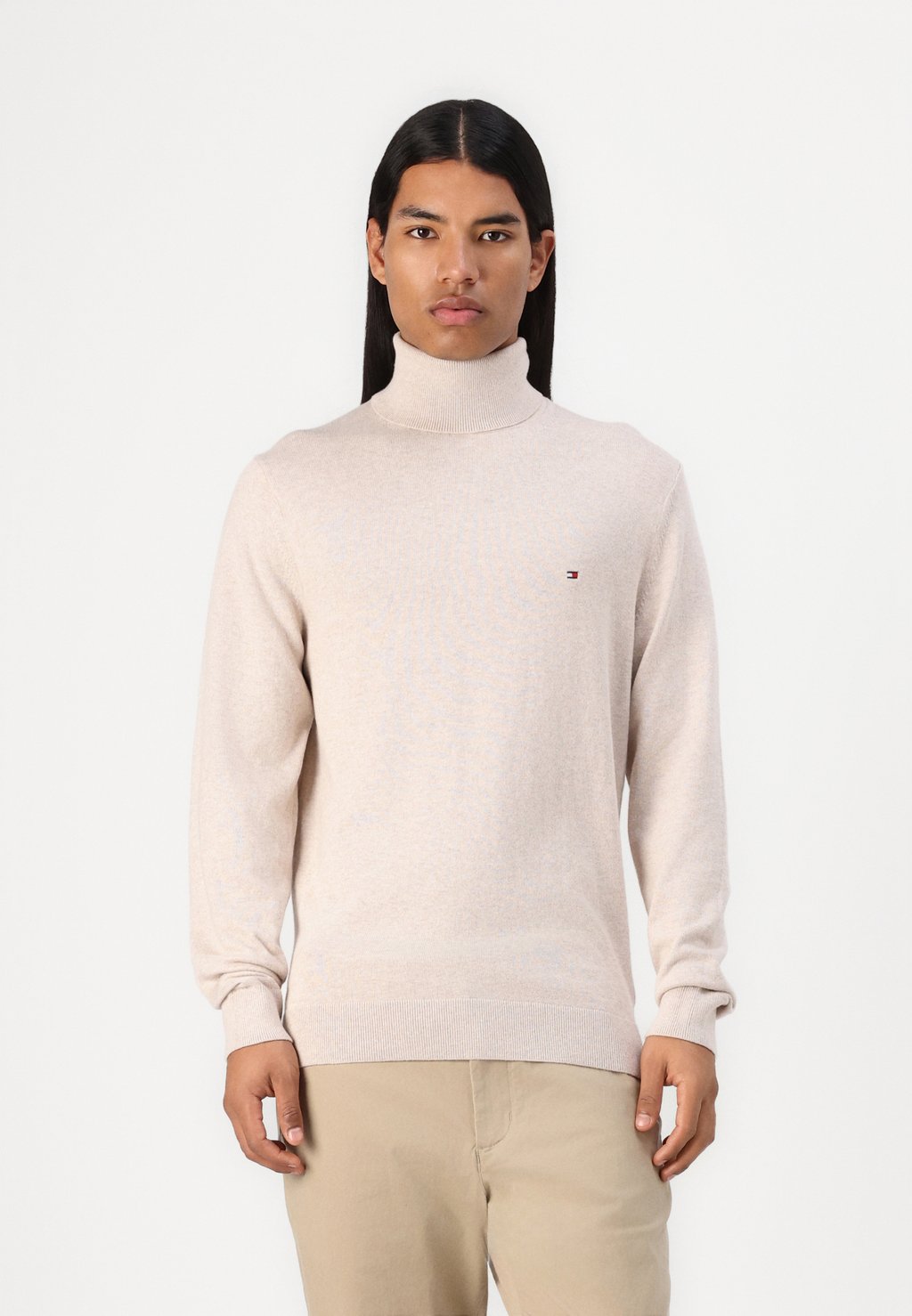 

Джемпер PIMA ROLL NECK Tommy Hilfiger, коричневый