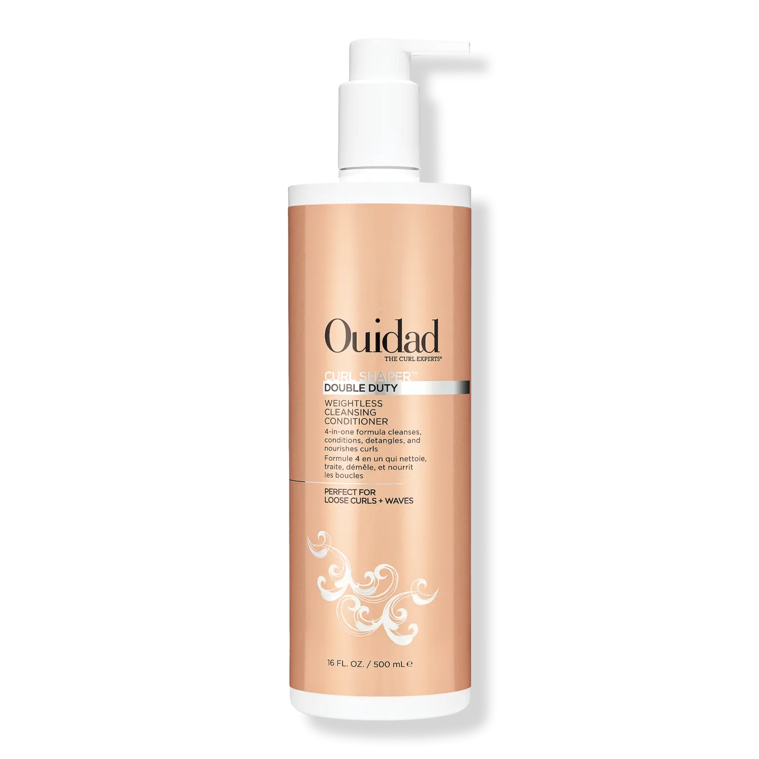 

Очищающий кондиционер для локонов Curl Shaper Double Duty Weightless Cleansing Conditioner Ouidad, 16.0 oz