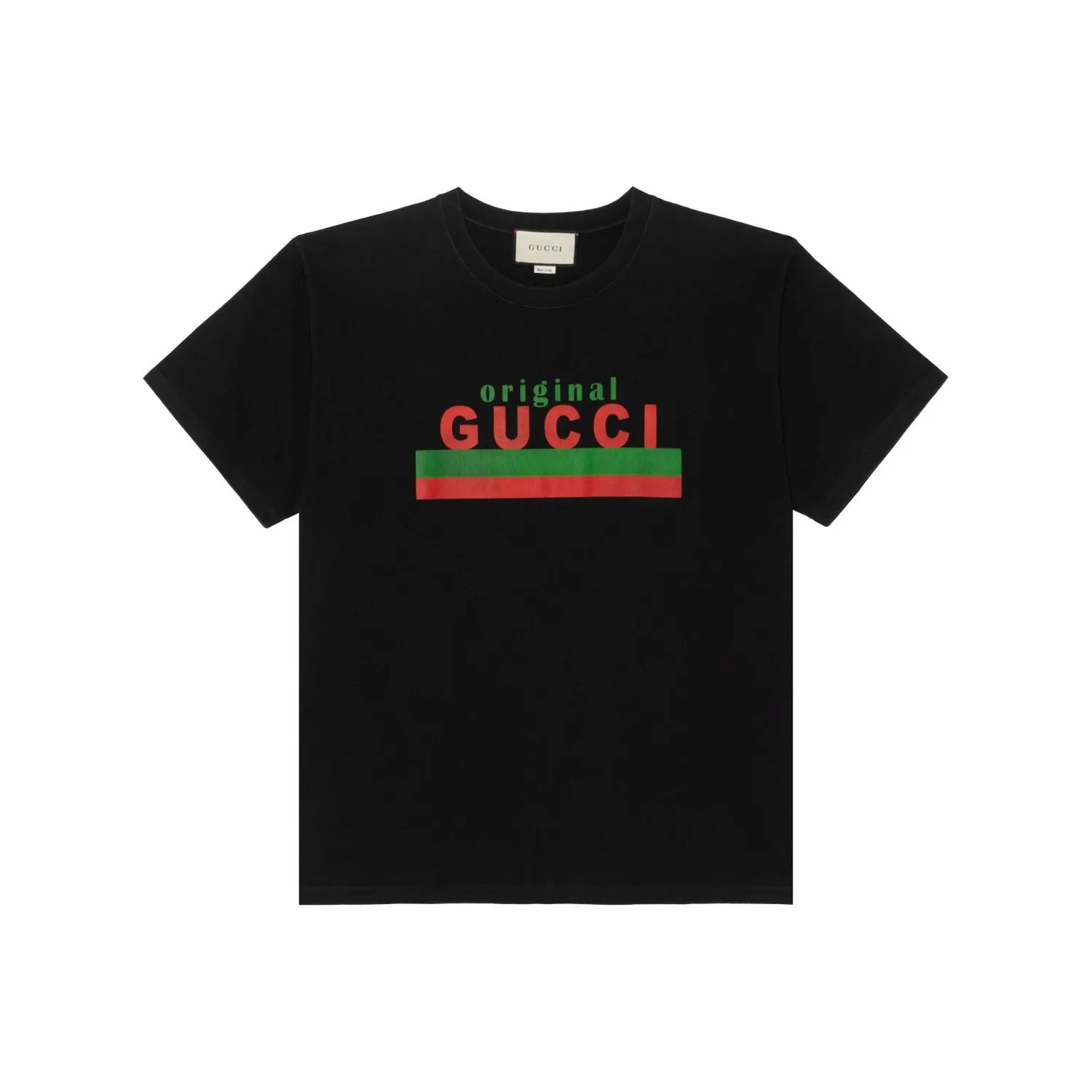 Футболка GUCCI с логотипом, черная