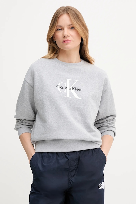 

Толстовка Calvin Klein Jeans, серый