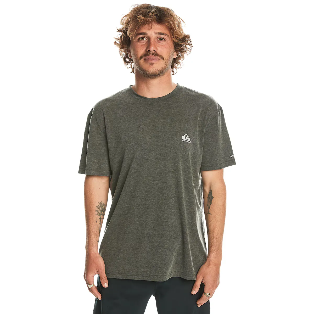 

Мужская футболка Coastal Run Quiksilver, чёрный