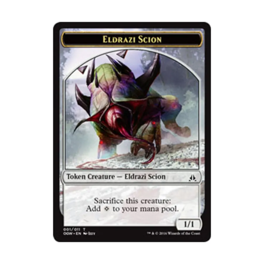 

CCG Эльдрази Потомок — Жетон №1 (С), MTG - Oath of the Gatewatch