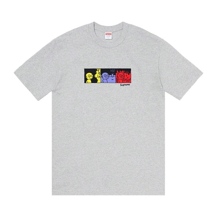 

Футболка Supreme Life T-Shirt Heather Grey, серый