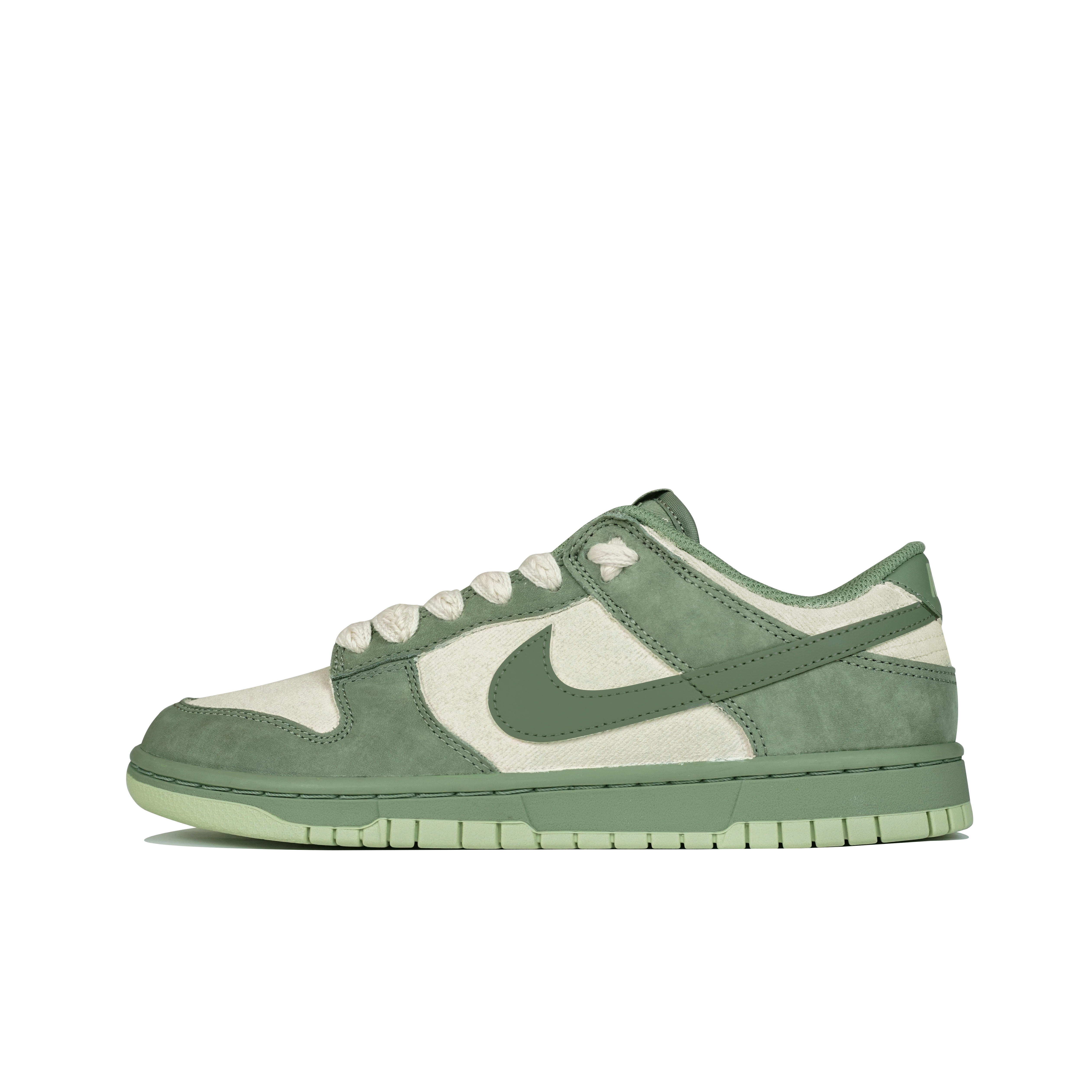 

Кроссовки Nike Dunk Skateboarding Shoes Unisex Low-top Beige, цвет Matcha