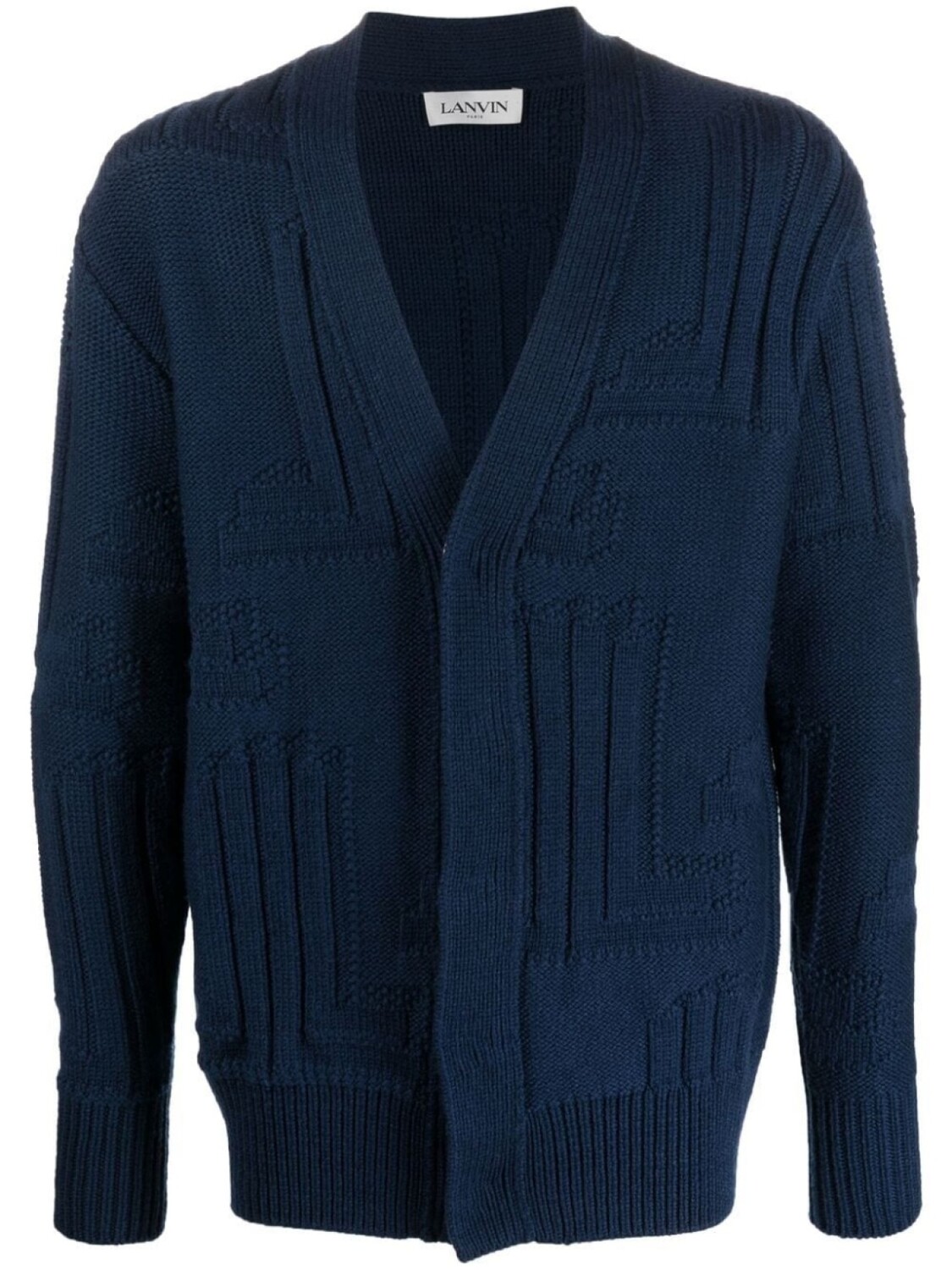 

Lanvin кардиган с потайной застежкой, синий