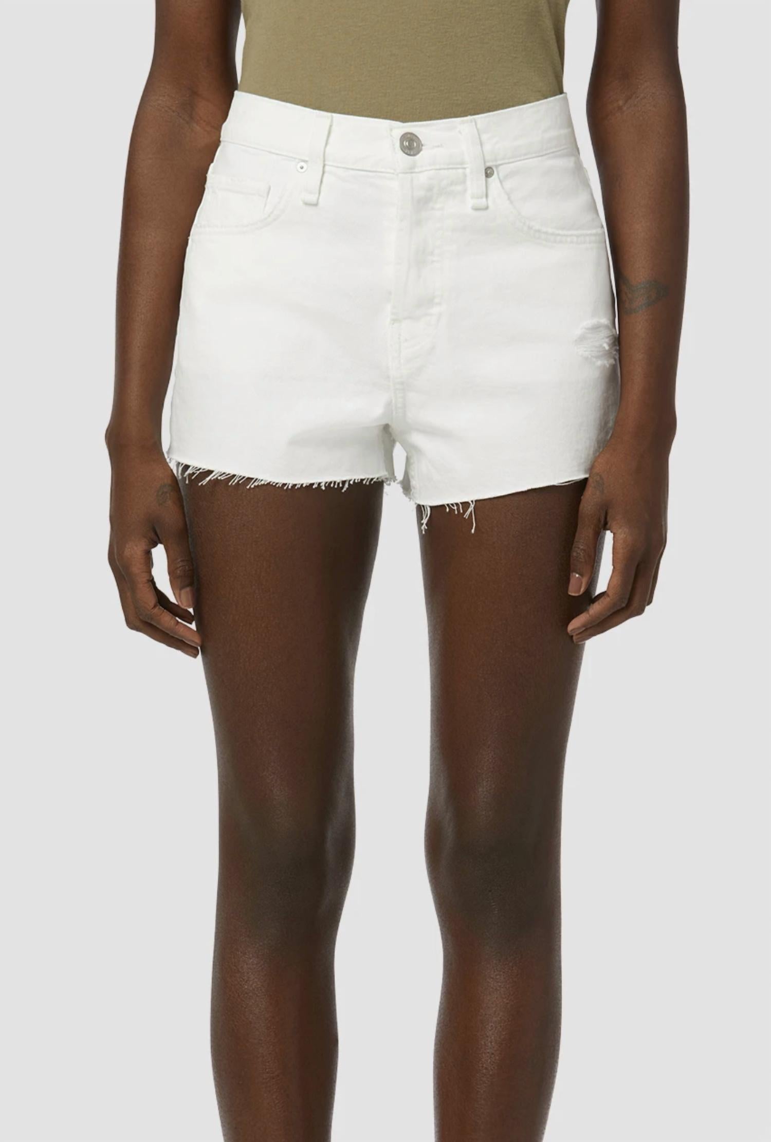 

Шорты Lori Denim в цвете Destructed White Hudson