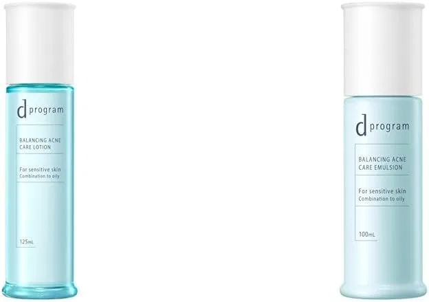 Набор лосьон + эмульсия D Program Balance & Acne Care, 125 мл