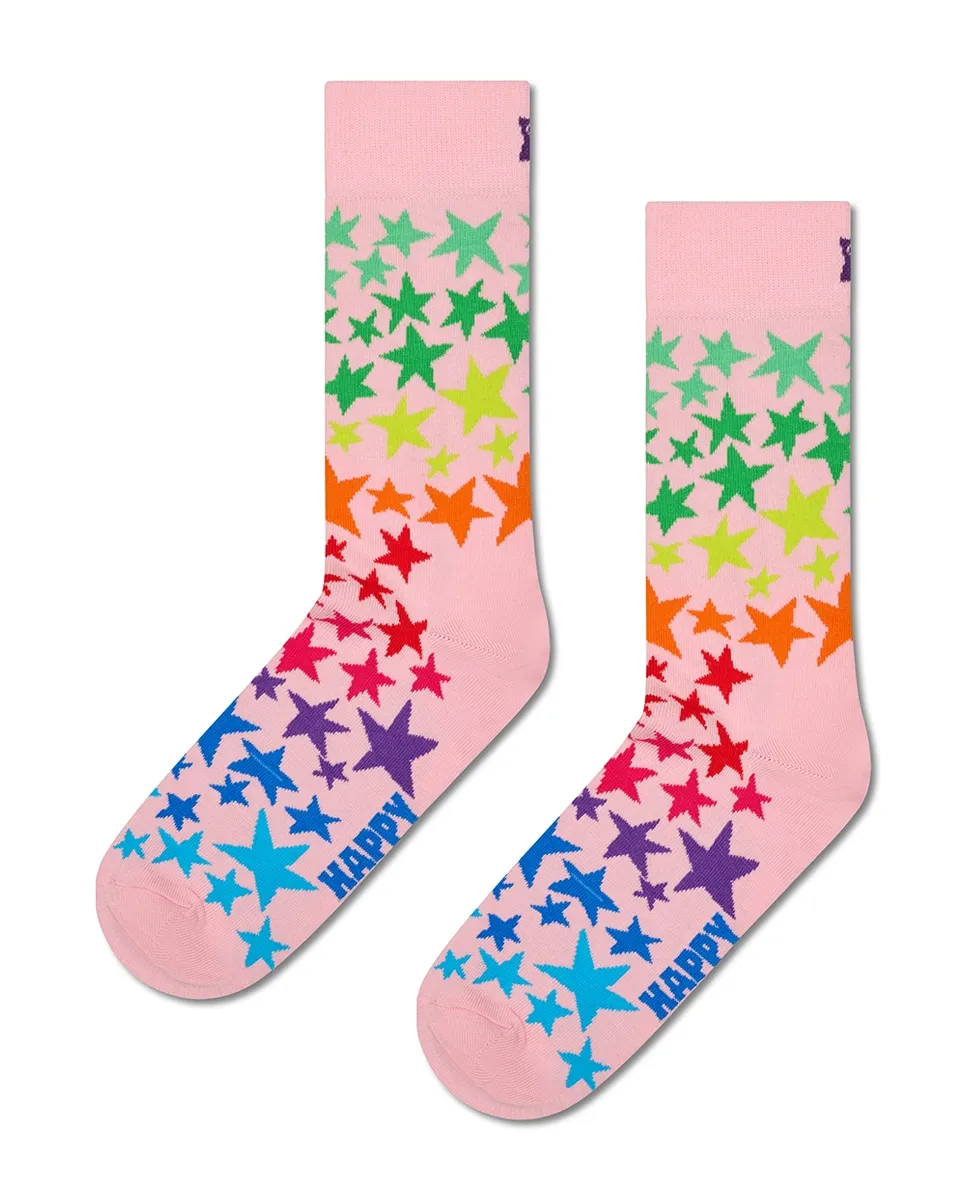 

Носки с розовыми звездами Happy Socks