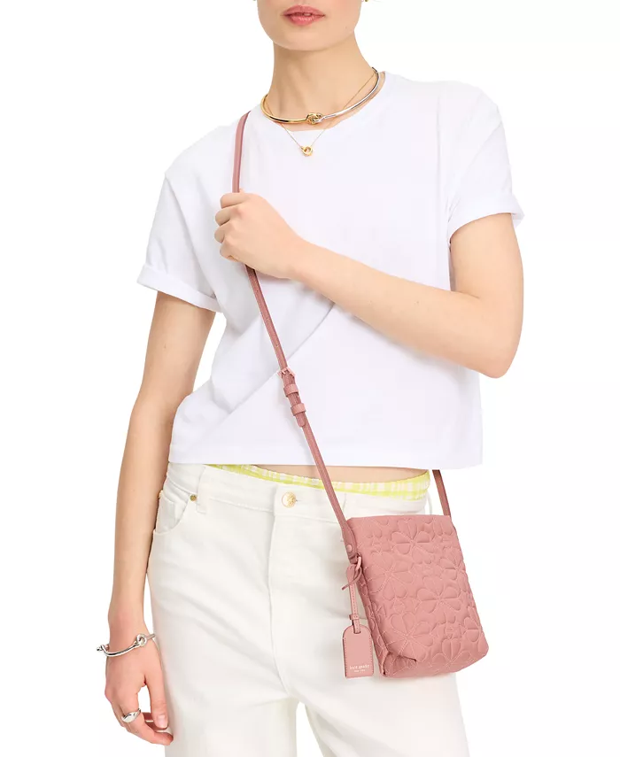 

Тилли стеганая мини-сумка через плечо kate spade new york, розовый