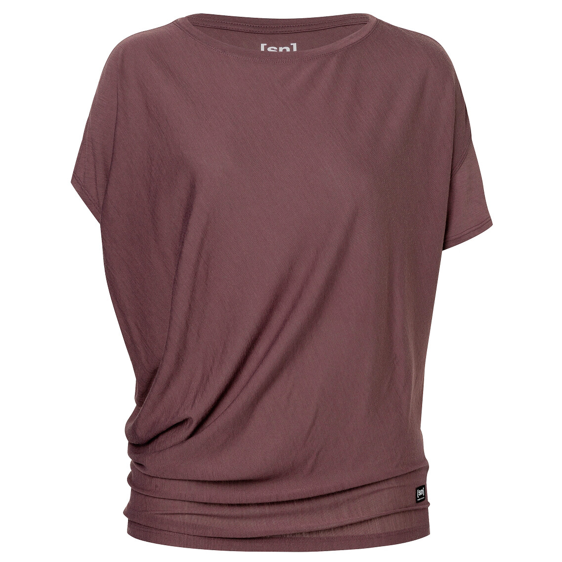 

Футболка Super.Natural Yoga Loose Tee, цвет Raisin