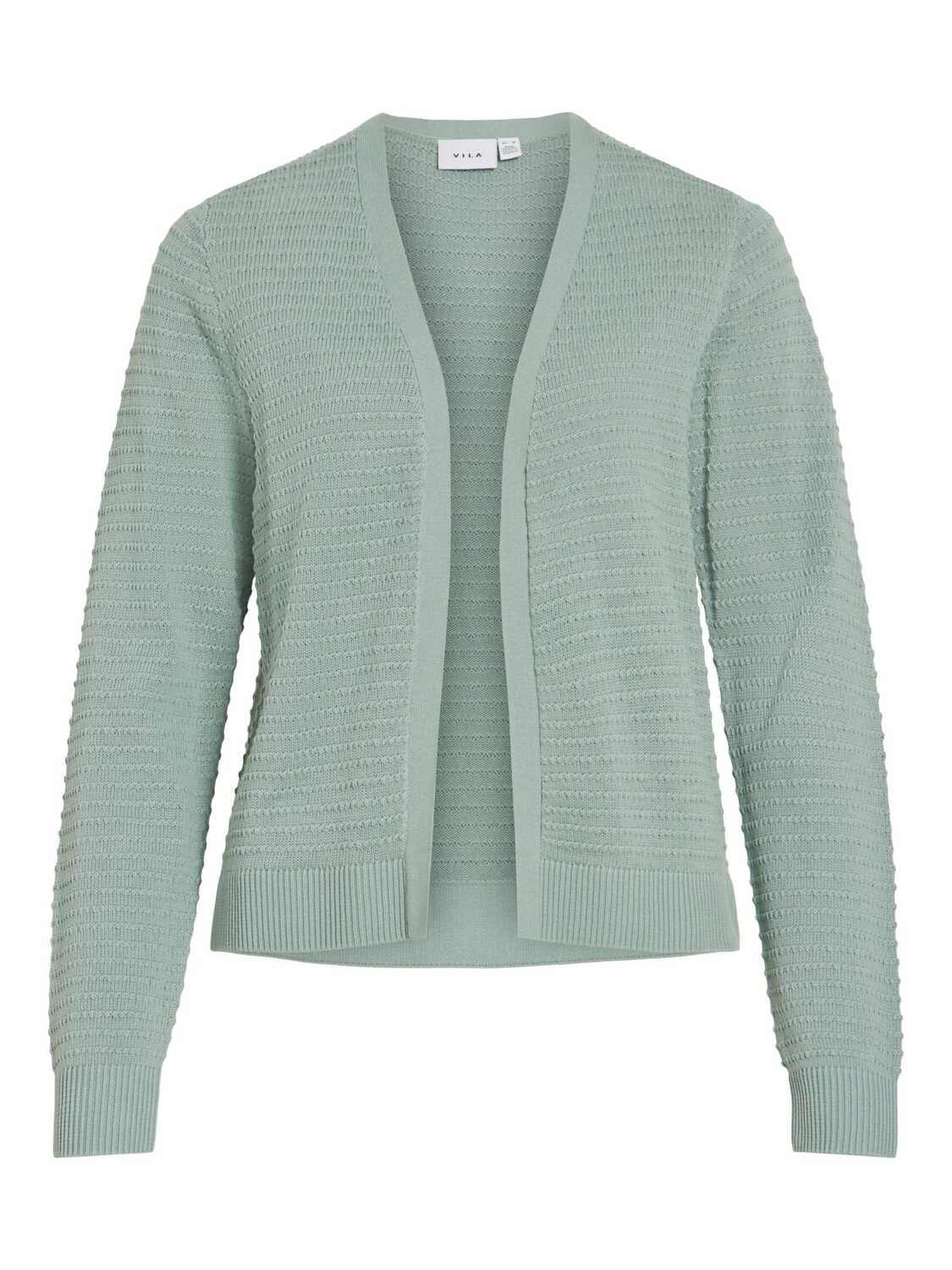 

VILA Кардиган 'VILollo' вязаный в цвете Dusty Blue