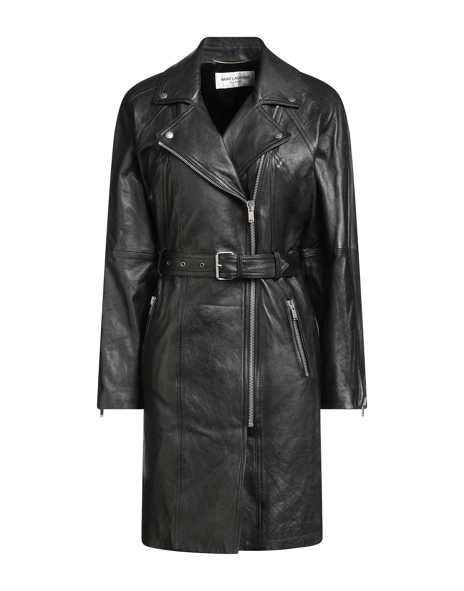 

Пальто Saint Laurent, черный