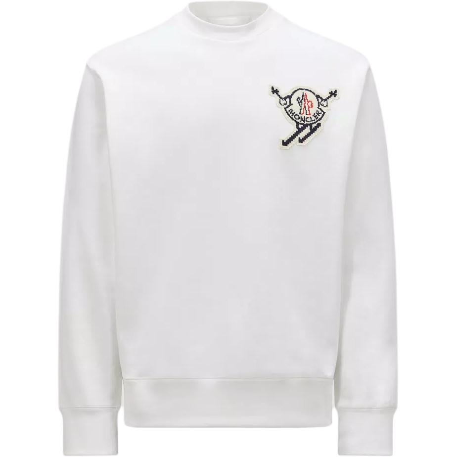 

Свитшот с логотипом Moncler, белый