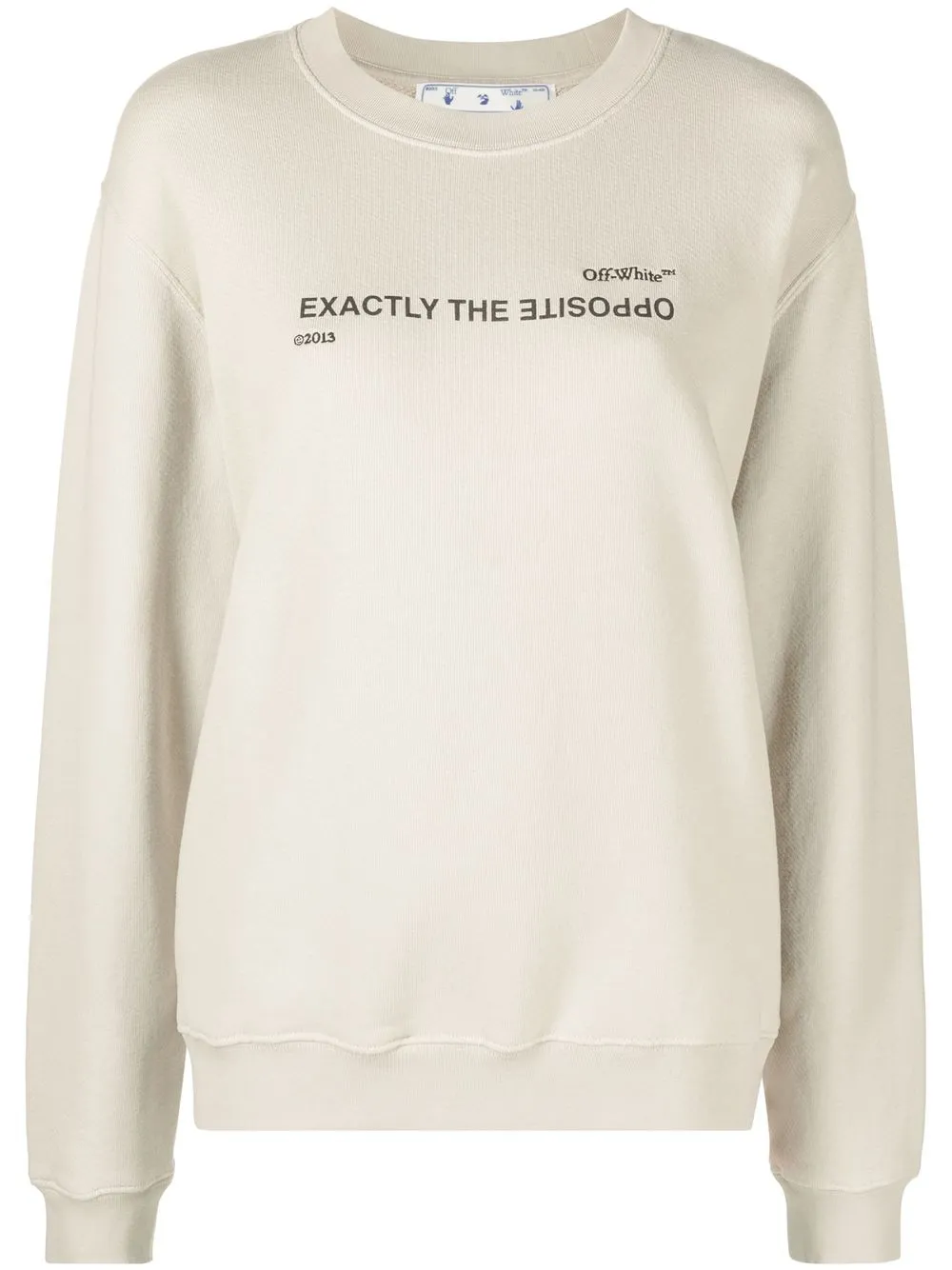 

Толстовка с надписью OFF-WHITE, нейтральный