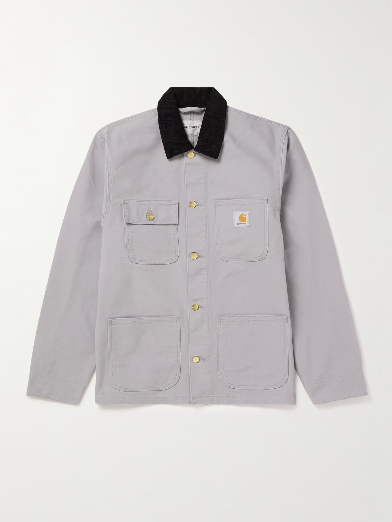 

Куртка Michigan Corduroy из органического хлопка и парусины CARHARTT WIP, серый
