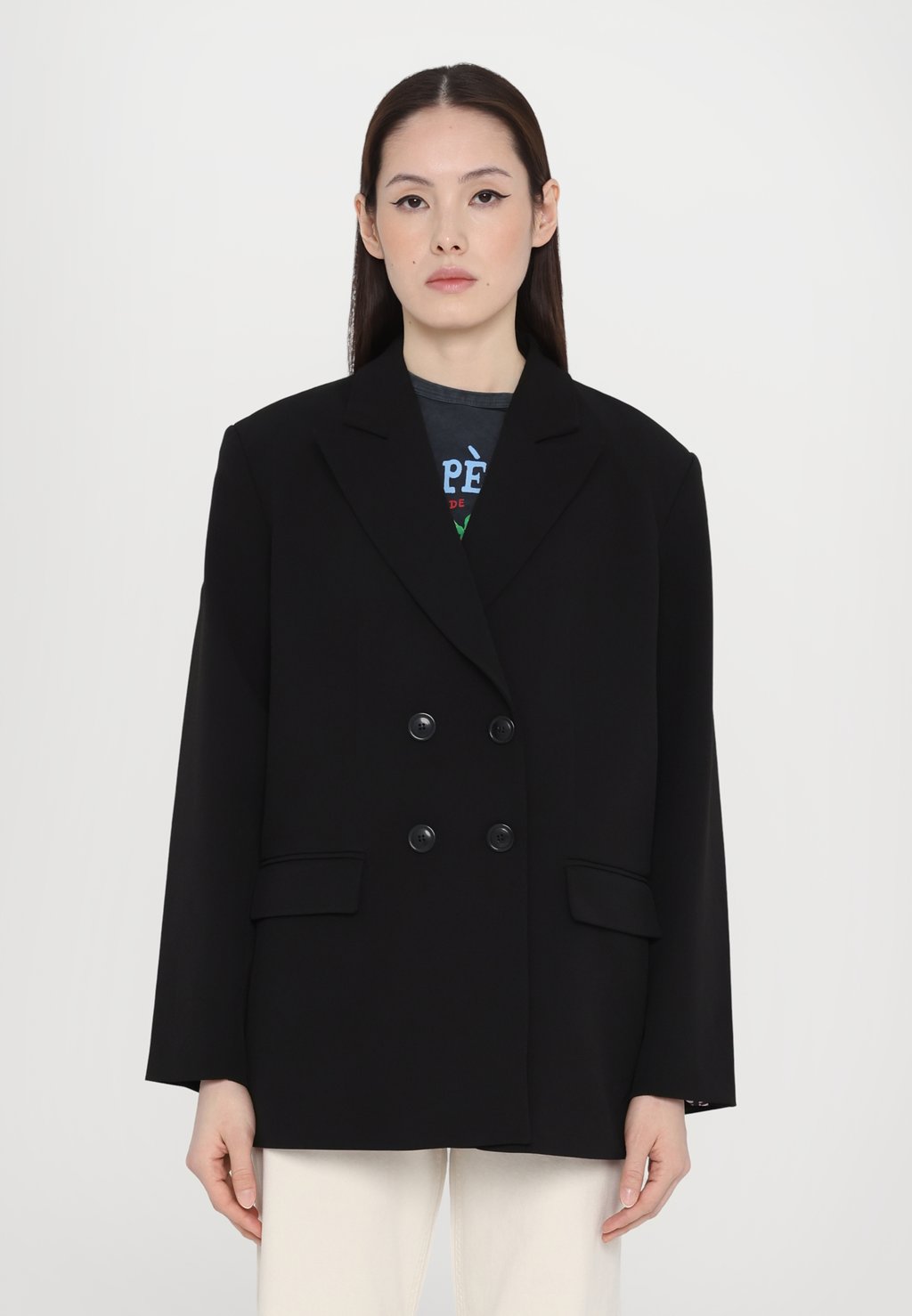 

Блейзер RAQUEL OVERSIZE Stieglitz, черный