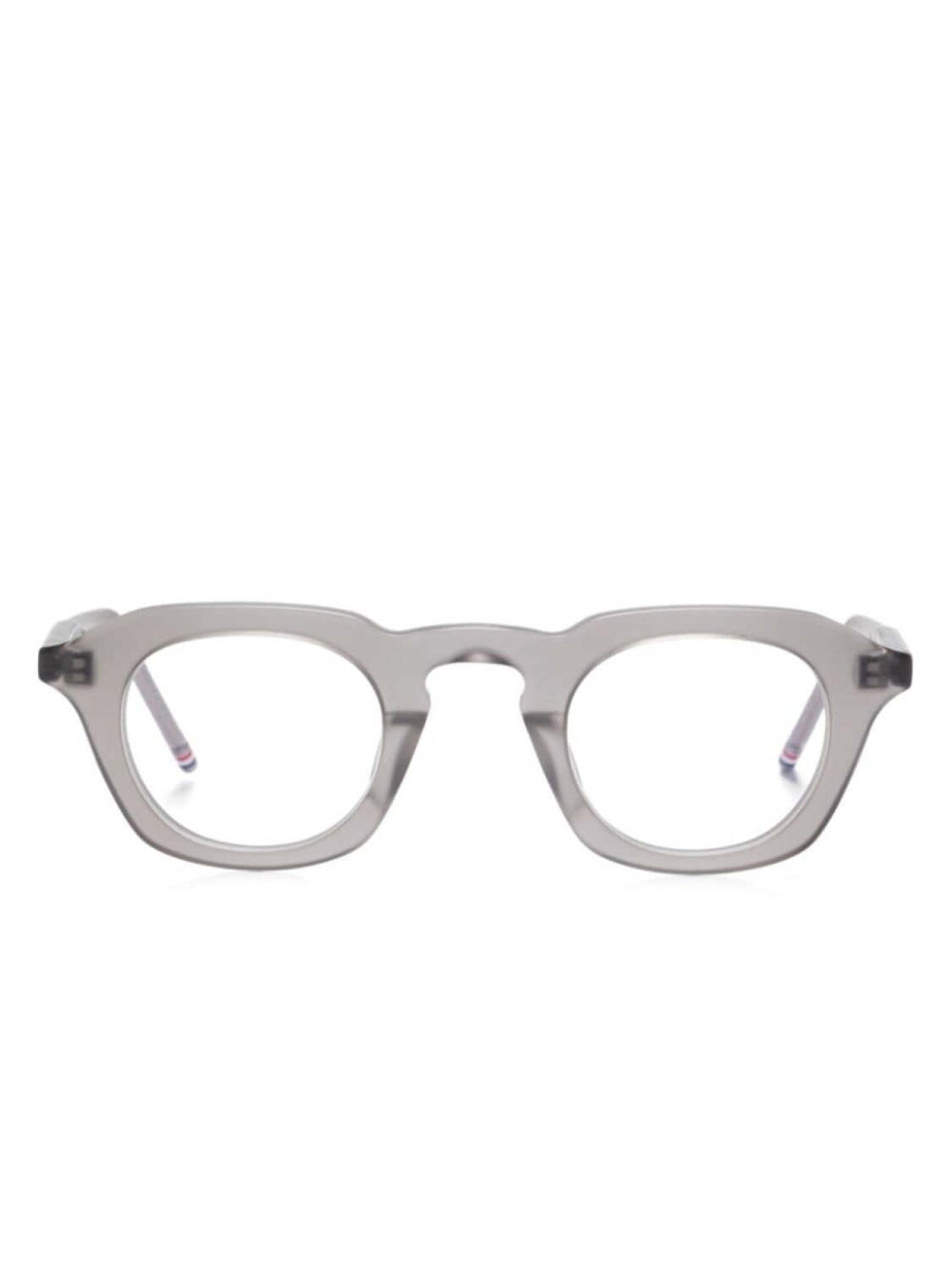 

Очки в овальной оправе Thom Browne Eyewear, серый