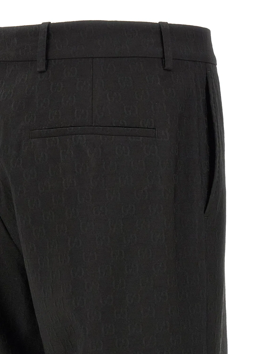 Брюки Gucci 'GG', черные — фото 4
