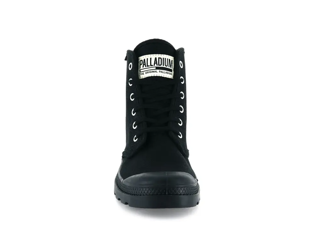 Ботинки Palladium Pampa Hi Originale 75349-060 Мужские US 4 Черный Хлопок Щиколотка KHD881 — фото 3