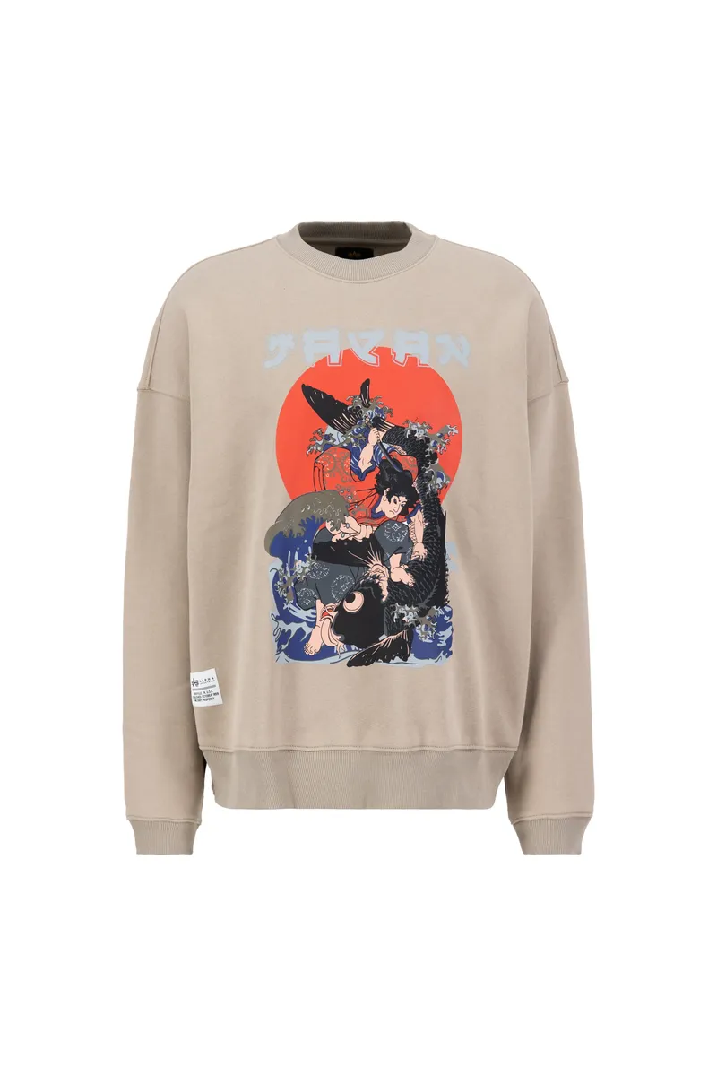 

Свитер Alpha Industries " Alpha Industries Мужчины - Толстовки Japan Warrior Sweater ", цвет Vintage Sand