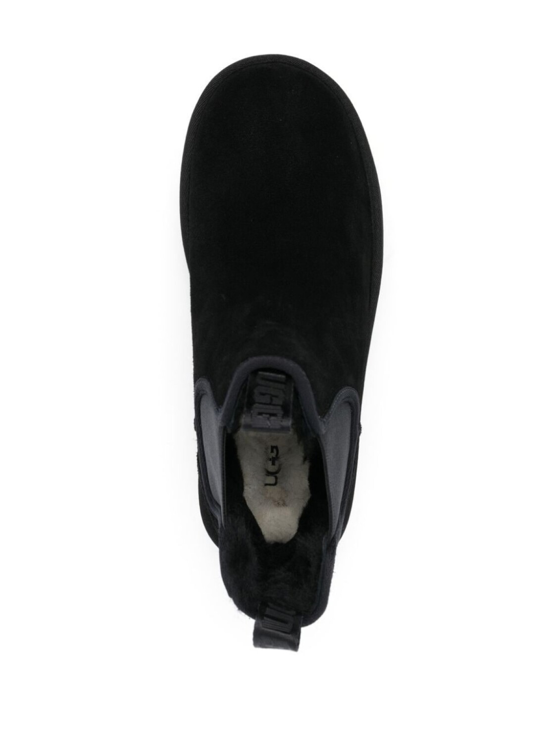 Ботинки UGG Classic Mini на платформе, черный — фото 4