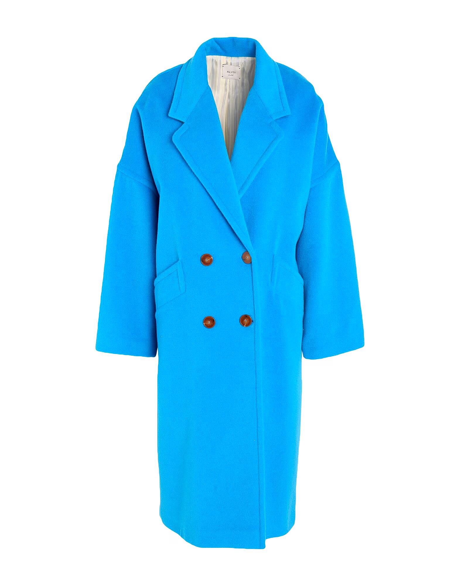

Пальто Alysi, лазурный