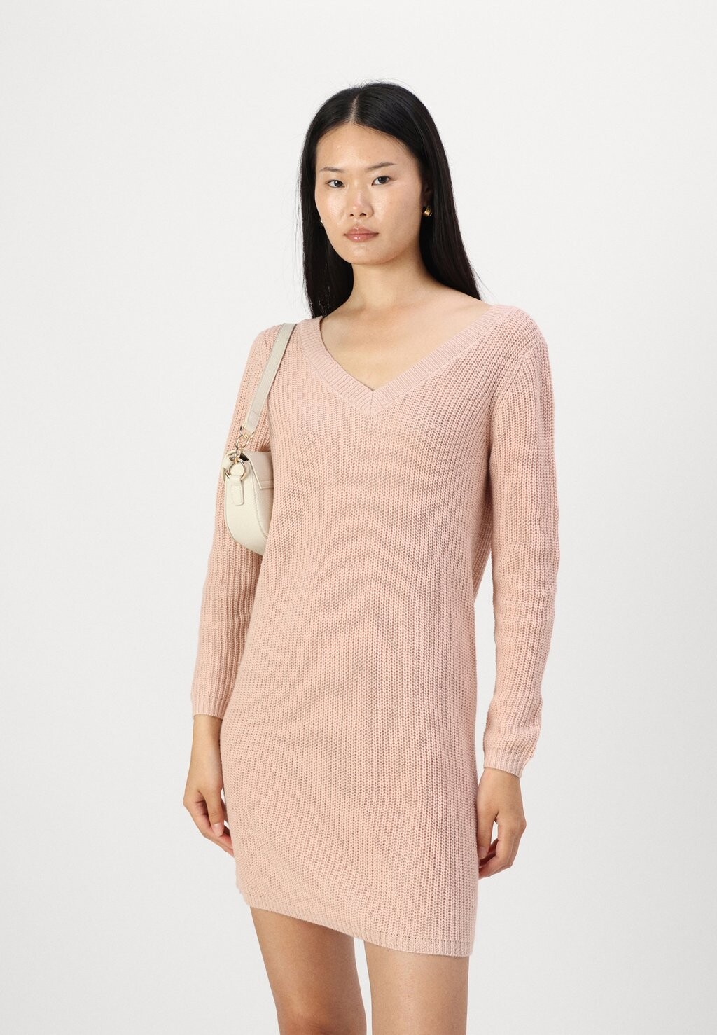 

Платье-джемпер ONLMELTON LIFE HIGH LOW DRESS ONLY, светло-розовый