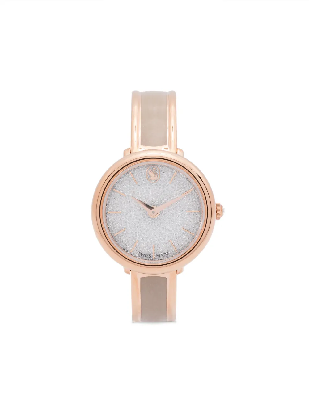 

Наручные часы Crystalline 32 мм Swarovski, серебяный