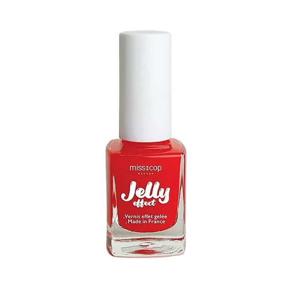 Лак для ногтей MISS COP Nail Polish Jelly, 03 Fraise