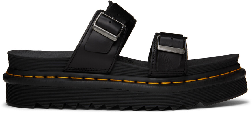 

Черные сандалии Myles Dr. Martens