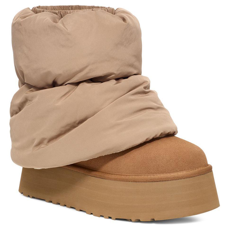 UGG Классические мини-пуховики-дипперы амфора каштан женские керамик бежево-серый/каштан, цвет Ceramic Beige Gray/Chestnut — фото 4