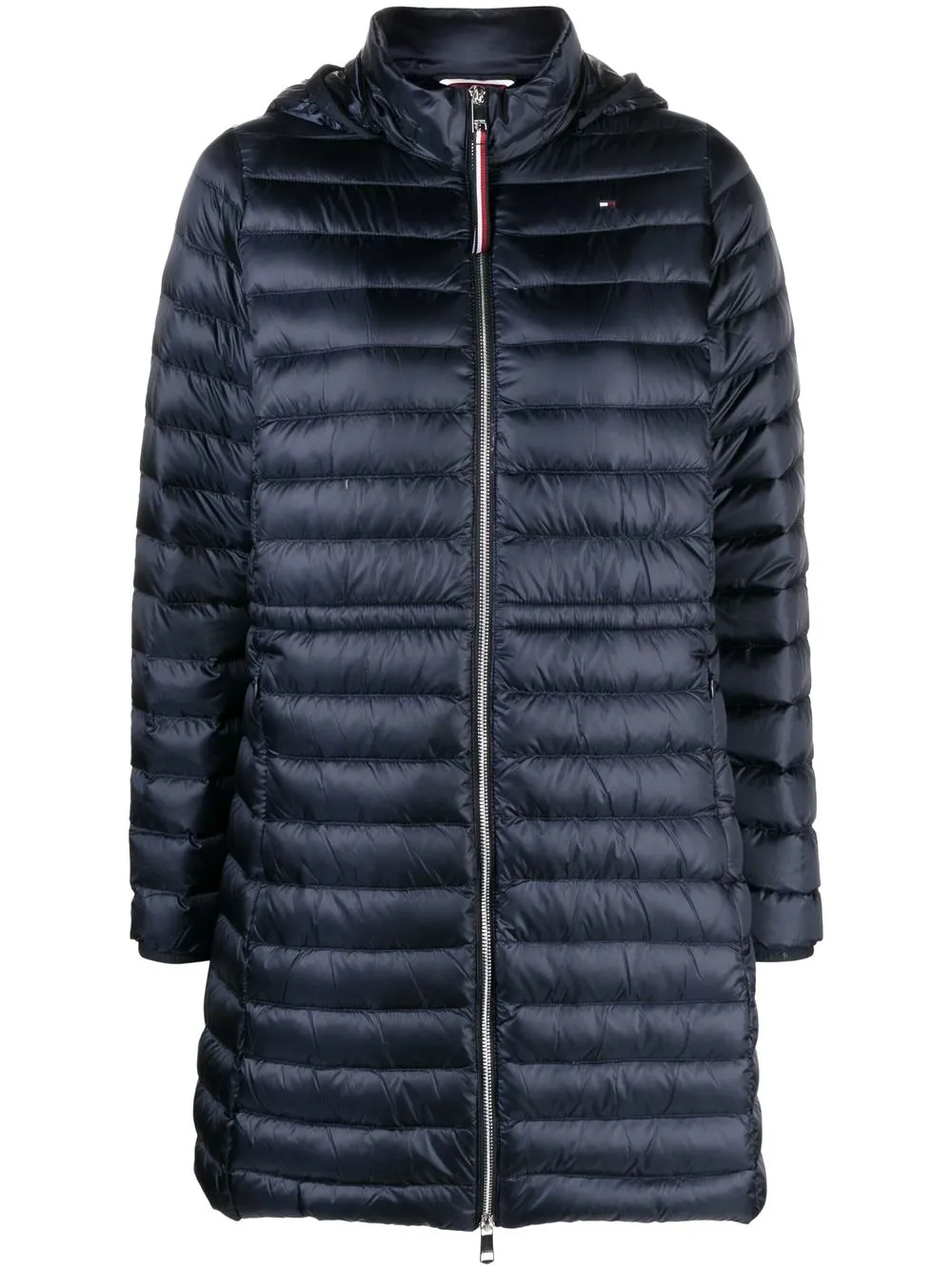 

Пуховик Feminine Tommy Hilfiger, синий