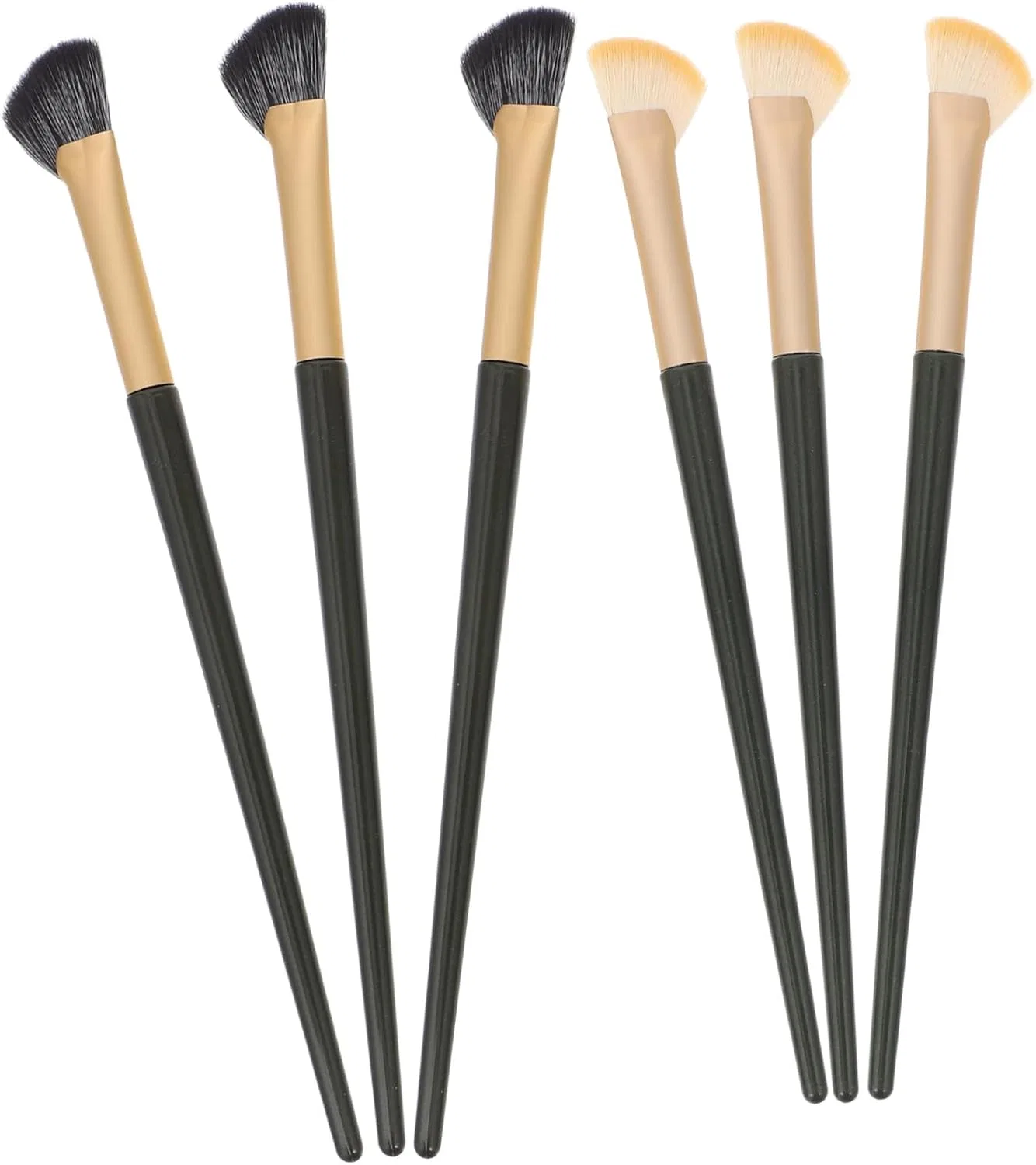 Набор кистей для макияжа глаз 6 шт. Angle Concealer Brush Holidyoyo