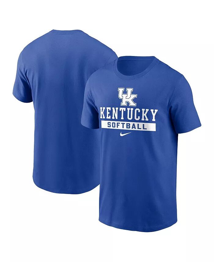 

Мужская футболка для софтбола Royal Kentucky Wildcats Nike, синий