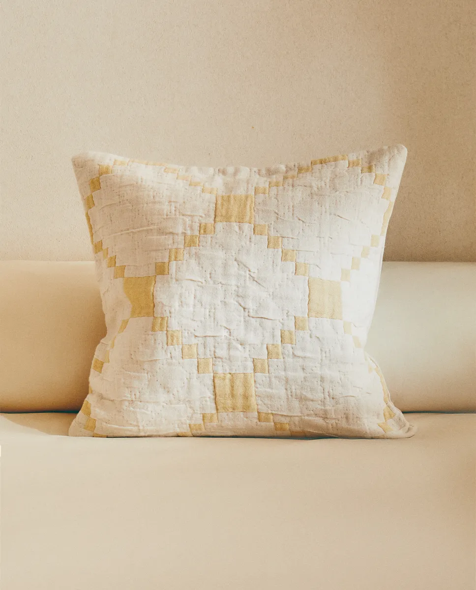 

Детский муслиновый чехол с бриллиантами Zara Home, горчично-желтый